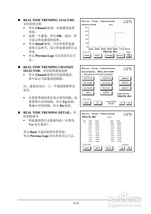 nexus 1250 1252高性能电力仪表和电能质量记录仪说明